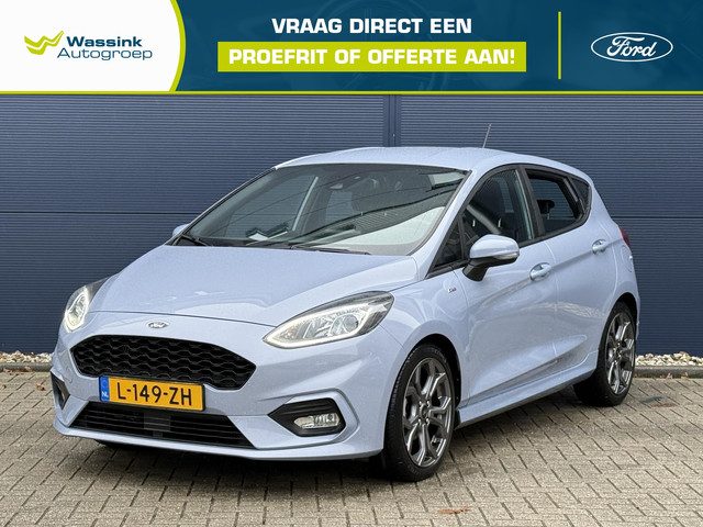 Ford Fiesta 1.0 EcoBoost 125pk HYBRID ST-Line | Xenon | 17 inch | Parkeerhulp | Climate control | St