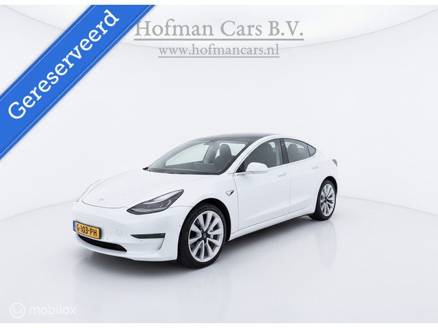 Tesla Model 3 Soh 85% Long Range Dual Motor AWD 75 kWh 71.000Km Autopilot Pearl White