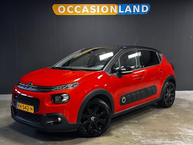 Citroën C3 1.2 PureTech Shine|PANO|CAMERA|TREKHAAK|CRUISE|CARPLAY|NAVI|BLUETOOTH|17INCH|