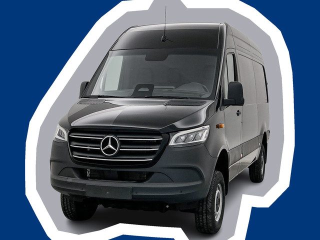 Mercedes-Benz Sprinter 319 1.9 CDI L2 Select 4x4 Elektrische schuifdeur Distronic Navigatie Trekhaak