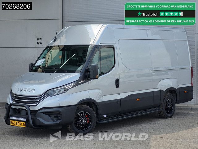 Iveco Daily 35S21 BPM VRIJ! 3.0L Automaat Black Edition L2H2 LED ACC Airco Camera 3,5t Trekgewicht P