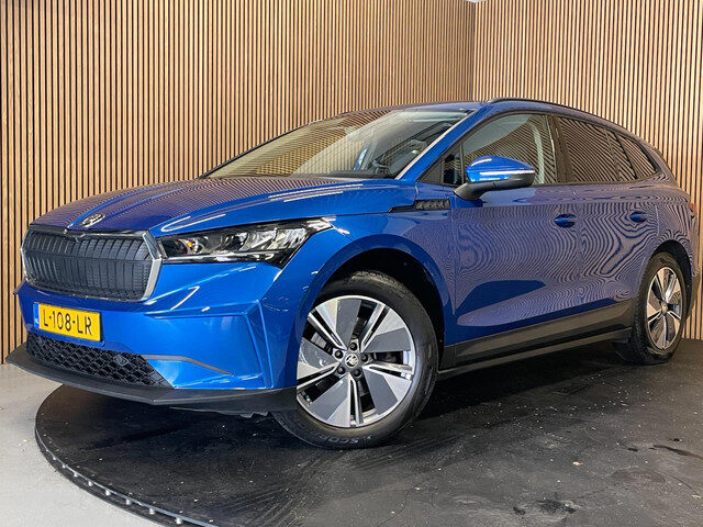 Škoda Enyaq iV 60|88% SOH|1/2LEDER|STOELVERW|CAMERA|CARPLAY|ANDROID AUTO|NAVIGATIE|CLIMATE, CRUISE C