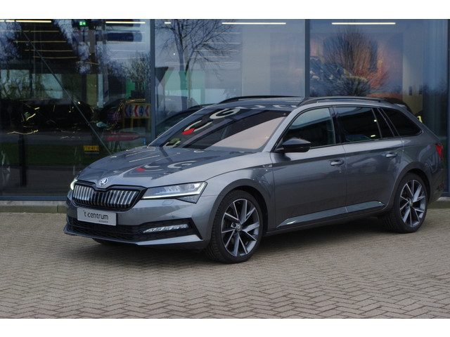 Škoda Superb Combi 1.4 TSI 218 PK iV Sportline BNS PHEV, Trekhaak, Memory, 4 x Stoelverwarming