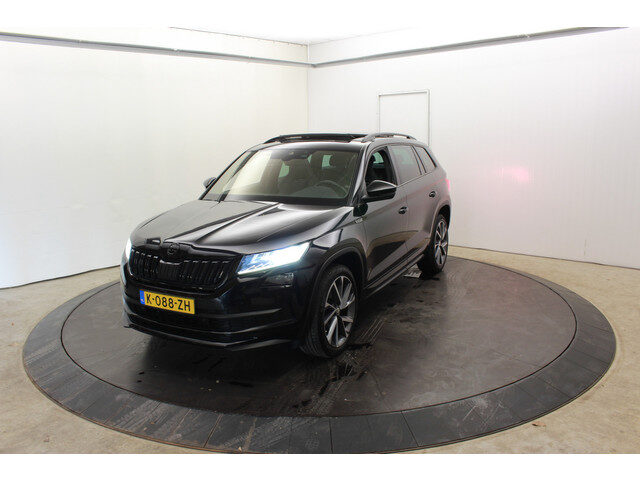 Škoda Kodiaq 1.5 TSI Sportline EL Trekh+aKlep Pano Virtual Groot Navi Camera Mem steats Leder