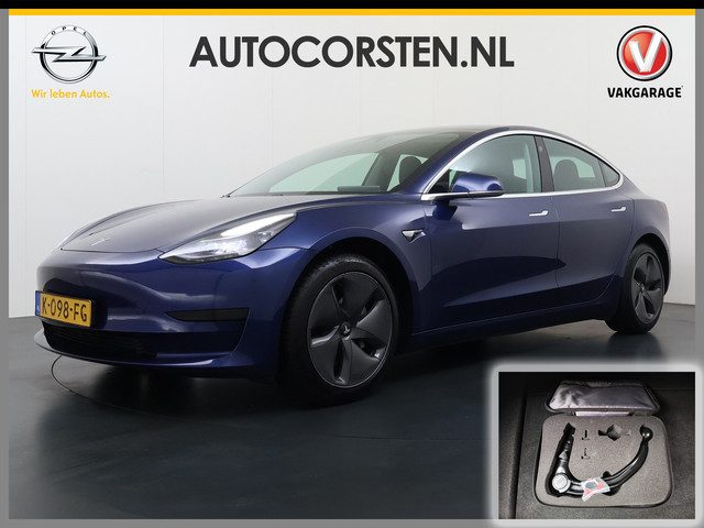 Tesla Model 3 RWD SR plus 325PK LFP Accu Trekhaak Lmv 18" AutoPilot Leder Panoramadak Adaptive-Cruis