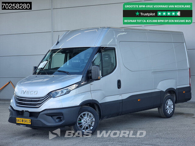 Iveco Daily 35S21 BPM VRIJ! 3.0L Automaat 210PK L2H2 2025-Model 3,5t Trekvermogen ACC LED CarPlay Ca