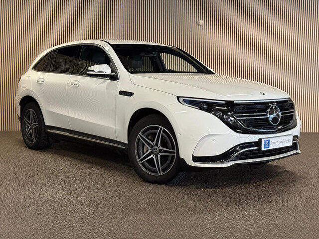 Mercedes-Benz EQC 400 4MATIC 80 kWh-SOH 95%-AMG STYLING-TREKHAAK-MEMORY-STOELVENTILATIE-360 CAMERA-B