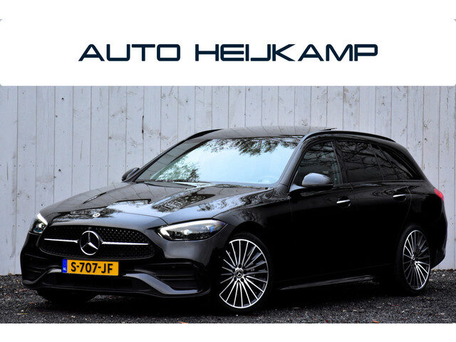Mercedes-Benz C-Klasse Estate 200 Launch Edition AMG Line | Pano-dak | Leer | NL-Auto |