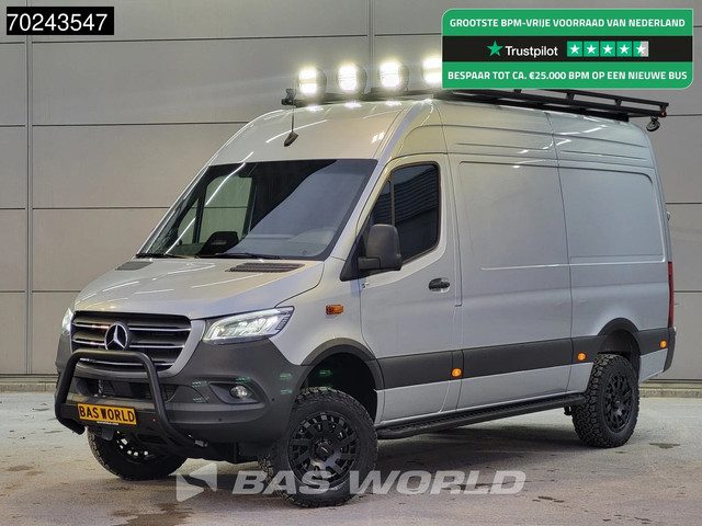 Mercedes-Benz Sprinter 319 CDI BPM VRIJ! Automaat L2H2 4x4 New Model! Overland Special Off Grid ACC