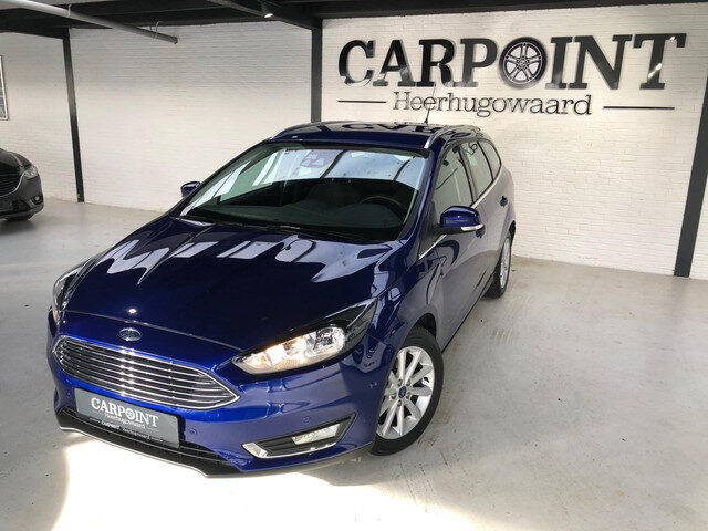 Ford Focus Wagon 1.5 Titanium 150PK 2016 Automaat Camera Navi Dode hoek Lane Assist Cruise Clima Dea
