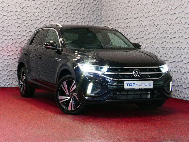 Volkswagen T-Roc ✅NIEUWE AUTO✅ 1.5 TSI 150PK R-LINE EVO IQ LIGHT ALCANTARA ELEK.KLEP CARPLAY STOEL/S