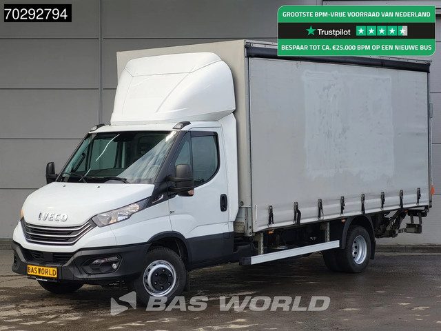 Iveco Daily 60C18 3.0L Automaat Laadklep 180PK Schuifzeilen Zeilen Airco Cruise D'Hollandia Euro6 Sc