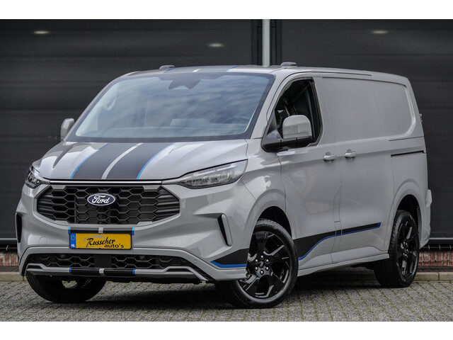 Ford Transit Custom L1H1 170Pk Aut. | Sport | 2xSchuifdeur | Achteruitrijcamera | 19'' Black | Grey