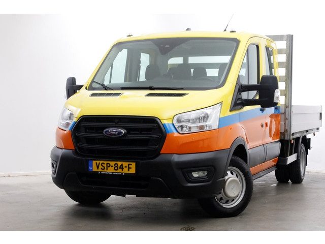 Ford Transit 350 2.0 TDCI 130pk D.C. Trend Open Laadbak Trekhaak 3000kg 08-2022