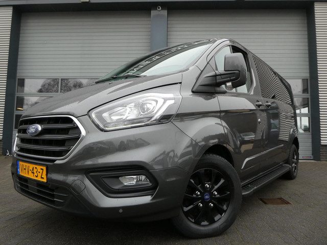 Ford Transit Custom 320 2.0 TDCI 170pk, L2, DC, Dubbel Cabine, Automaat, Camera, LED.