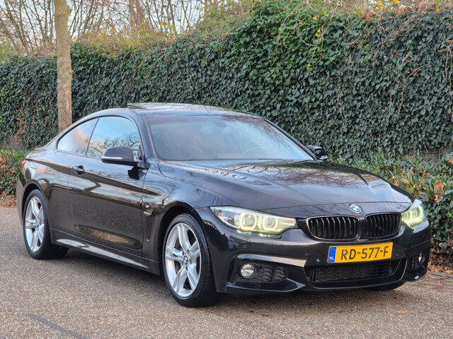 BMW 4 Serie 420i M Sport Ed Coupé Schuifdak Apple CarPlay Breedset LED Camera Nbt Evo Navi GR 6WB Di