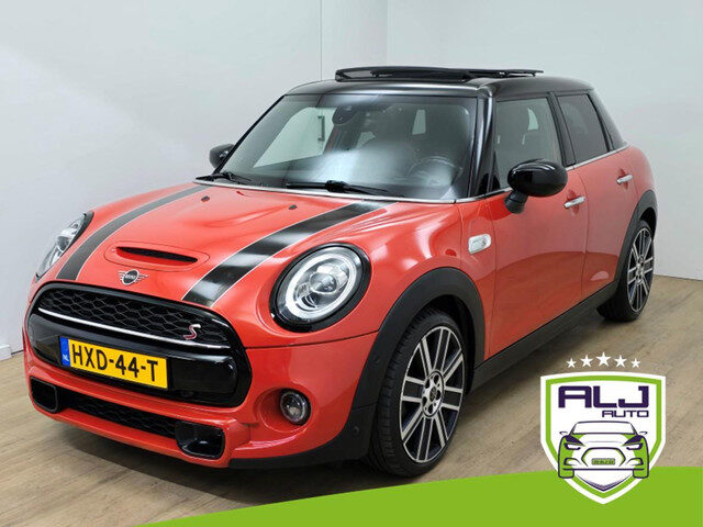 MINI Cooper S MINI Occasion 2.0 automaat | Oranje | Tweedehands Mini Cooper S | Airco | Cruise | Blu