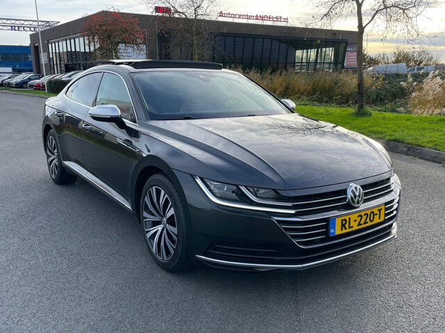 Volkswagen Arteon 2.0 TSI Business Line, Aut, Open dak, Leder, Acc, Stoelver, Led, 1e eig afk, Geen