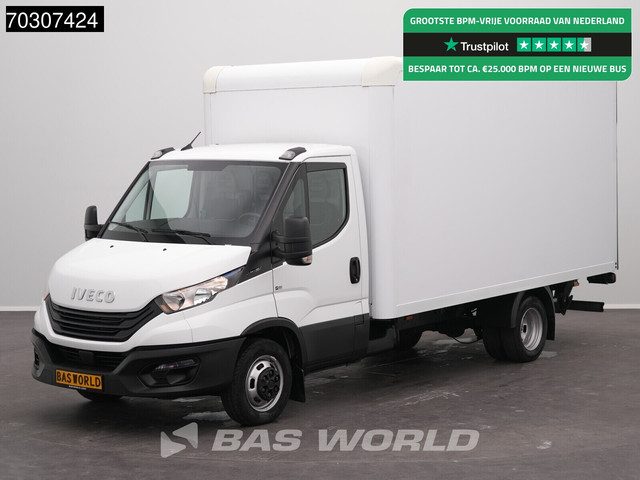 Iveco Daily 35C16 Laadklep Dubbellucht 160PK Bakwagen Airco Euro6 Meubelbak Koffer Airco