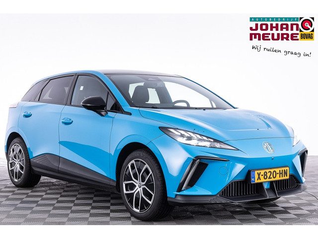 MG MG4 Luxury 64 kWh | Half LEDER | ECC | CARPLAY ✅ 1e Eigenaar