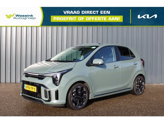 Kia Picanto 1.0 DPi 63pk 4-zits Automaat GT-Line Schuifdak | Stoel/Stuur Verwarming | Camera | Carpl