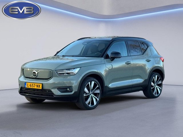 Volvo XC40 Recharge P8 AWD 408 pk R-Design, sage green, panoramadak, VOL OPTIES, camera, 20 inch, 1