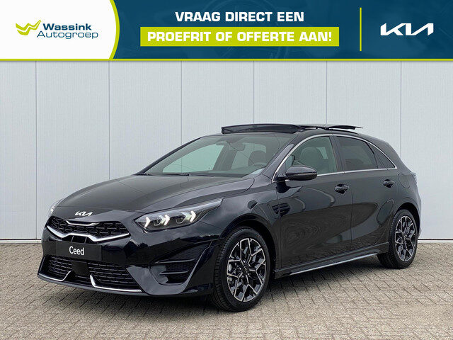 Kia Ceed 1.5 T-GDi 140pk GT-PlusLine | Full Option | Navigatie | JBL | Alcantara | Glazen schuif-kan
