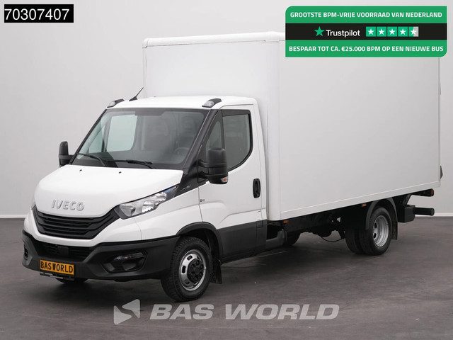 Iveco Daily 35C16 Laadklep Dubbellucht 160PK Bakwagen Airco Euro6 Meubelbak Koffer Airco