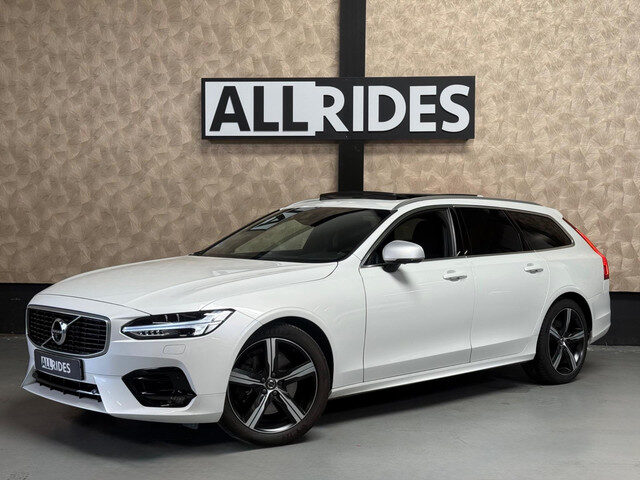 Volvo V90 2.0 T6 AWD R-Design l Polestar l Luchtvering l Trekhaak l HUD l Leder