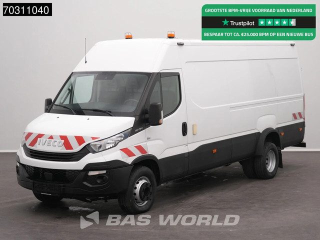 Iveco Daily 70C18 3.0L 7tons L3H2 Dubbellucht 3,5t Trekhaak 180PK Airco Cruise Camera Euro6 L3 Airco