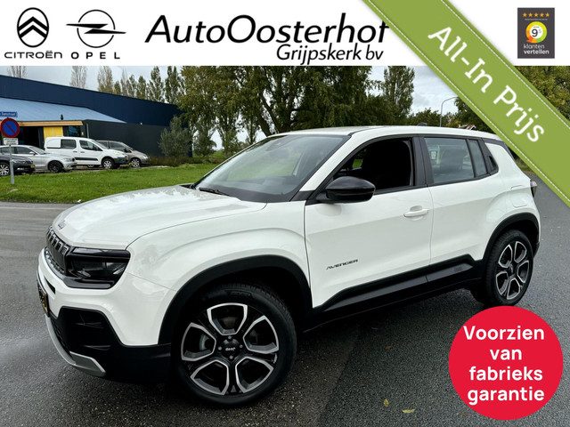 Jeep Avenger 101pk LIMITED + JBL STAAT RIJKLAAR