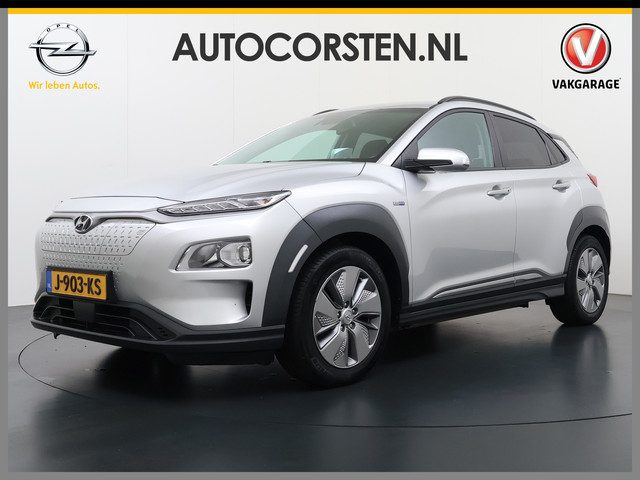 Hyundai Kona EV 64kWh SOH-100% Warmtepomp Adaptive-Cruise Head-Up Display 1/2 Leer Krell®-Hifi Apple