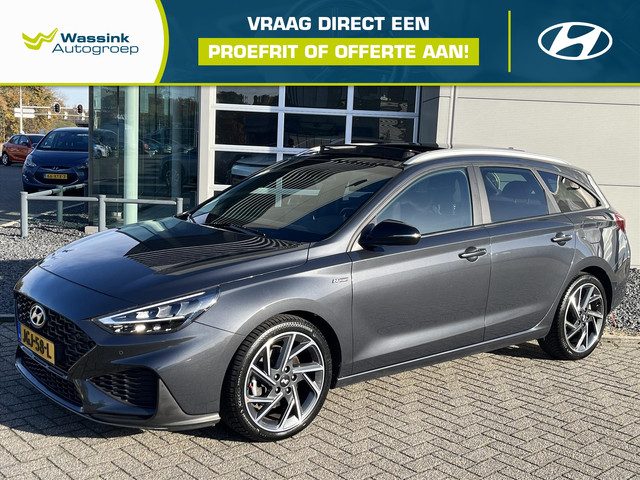 Hyundai i30 Wagon 1.5 T-GDI 160pk Automaat N Line | Stoel en stuur verwarming | Parkeer camera | Pan