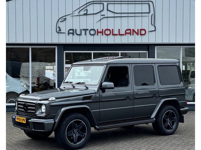 Mercedes-Benz G-Klasse 350D 180KW 245PK GRIJS KENTEKEN EURO 6 AIRCO/ NAVIGATIE/ CRUISE CONTROL/