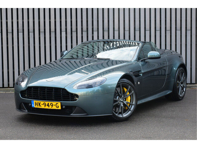 Aston Martin V8 Vantage Roadster 4.7 V8 S Sportshift N430 Alloro Green Volledige Historie!