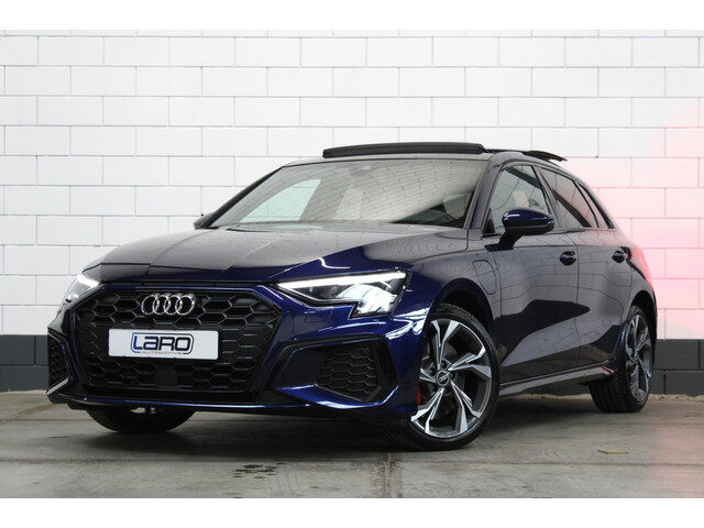 Audi A3 Sportback 45 TFSI e S-line 245pk PPF ! | Pano RS-stoelen B&O Sfeer Glascoating Cam ACC CarPl