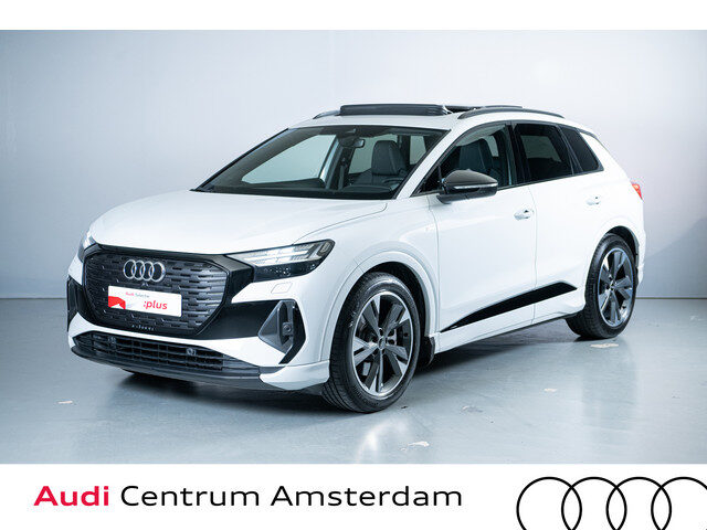 Audi Q4 e-tron 40 S-Line 204 pk | Panoramadak | Trekhaak (Elektr. wegklapbaar ) Navigatie | Warmtepo