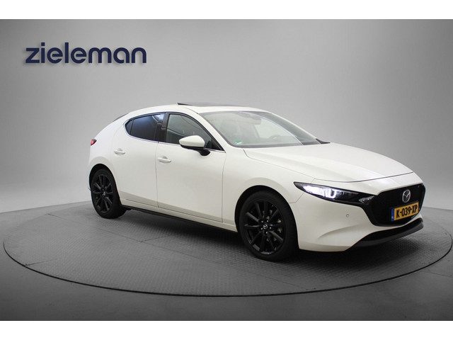 Mazda 3 2.0 e-SkyActiv-X M Hybrid 186 Luxury - Carplay, Dakraam, Leer, Camera, Stuur/Stoelverw.