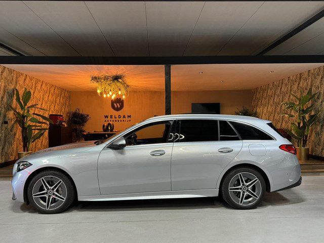 Mercedes-Benz C-Klasse Estate 300 e AMG Line Garantie Trekhaak Massage Pano Ambient 360 Blindspot El