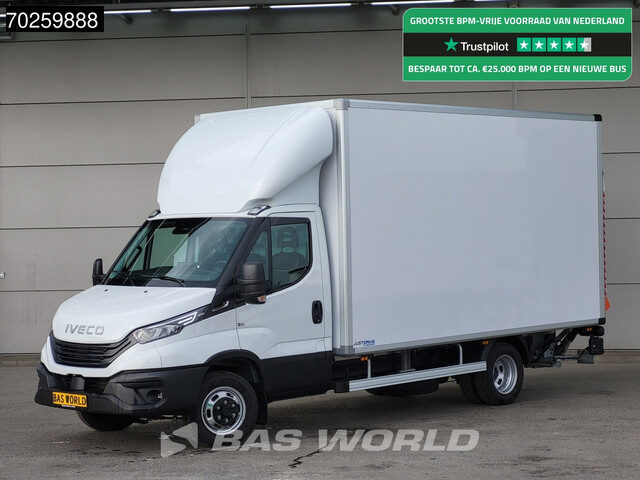 Iveco Daily 35C18 3.0L Automaat Luchtvering Laadklep Zijdeur Dubbellucht Bakwagen 180PK LED Airco Cr
