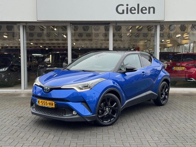 Toyota C-HR 1.8 Hybrid Bi-Tone Plus | JBL, Led Pakket, Half leer/Alcantara, Dodehoekherkenning, park