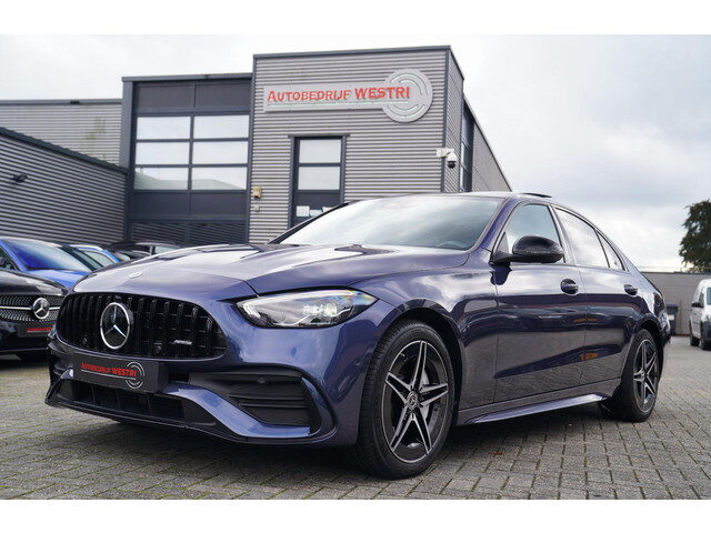 Mercedes-Benz C-Klasse 300 e star Edition AMG Line Plus | Panorama | Carbon | Camera | LED koplampen