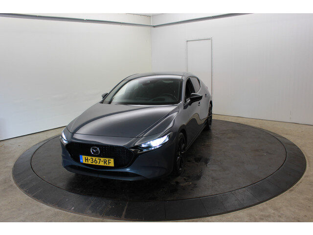 Mazda 3 2.0 e-SkyActiv-X M Hybrid 180 PKLuxury Trekh 360ºCamera Bose Vol Leder dodeh detec