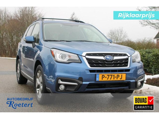 Subaru Forester 2.5 PZEV 218pk AWD automaat leer/ECC/ACC/pano-schuifdak/lm velgen