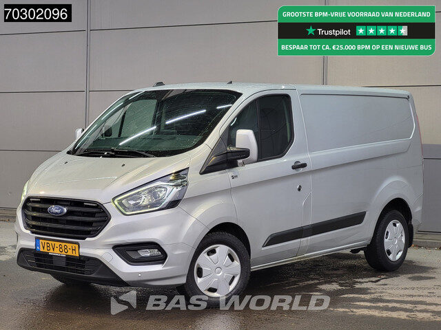 Ford Transit Custom 130PK Automaat L1H1 Trekhaak LED Xenon Airco Cruise Camera Parkeersensoren v+a S