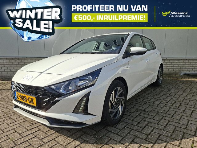 Hyundai i20 1.0 T-GDI 48V MHEV 100pk DCT WINTERSALE | AUTOMAAT Comfort Smart I Cruise I Carplay I Na