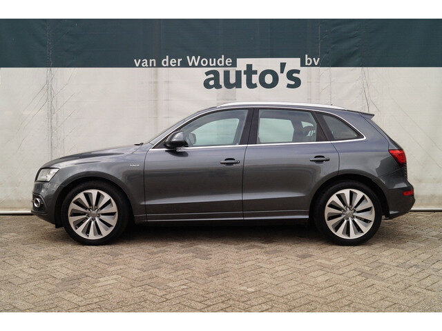 Audi Q5 2.0 TFSI 210pk Hybrid Quattro S Edition -LEER-NAVI-
