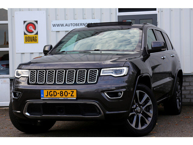 Jeep Grand Cherokee 3.6 286PK 4WD Aut.*Perfect Onderh.*Incl. BTW*Luchtvering/ACC/Pano/Stoelverw.V+A/