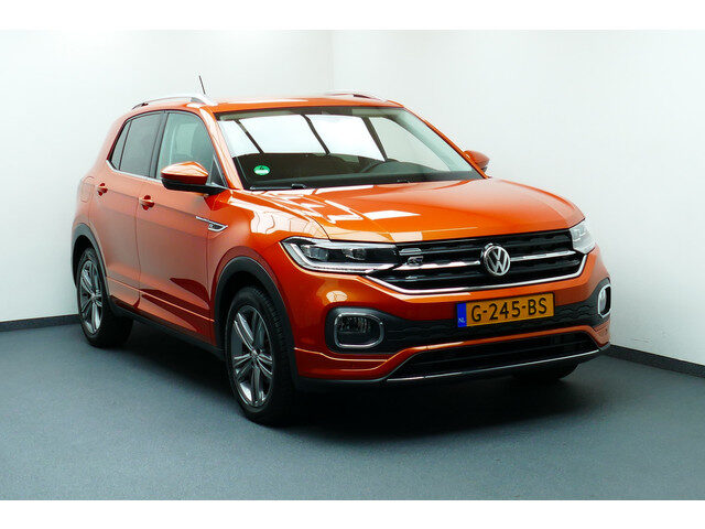 Volkswagen T-Cross 1.0 116pk TSI Style R-Line. Virt Cockpit, Adaptief Cruise, Navi, Led, 17"LMV, Haa