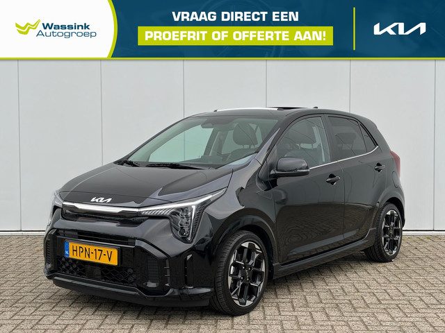 Kia Picanto 1.0 DPi 63pk 4-zits AMT GT-Line | Keyless | Automaat | Navigatie | CarPlay | Camera | Le